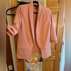 Rose Pink Blazer size small